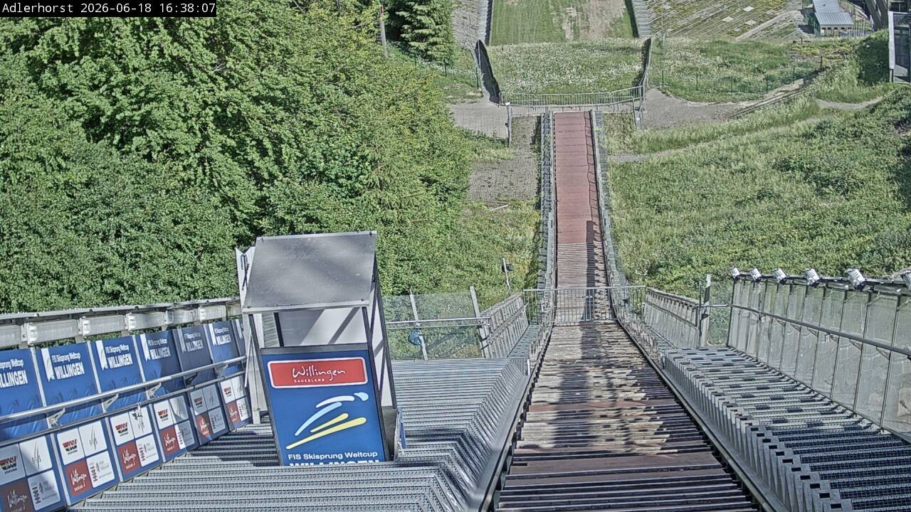 Archiv Foto Webcam Willingen: Skisprungschanze Adlerhorst