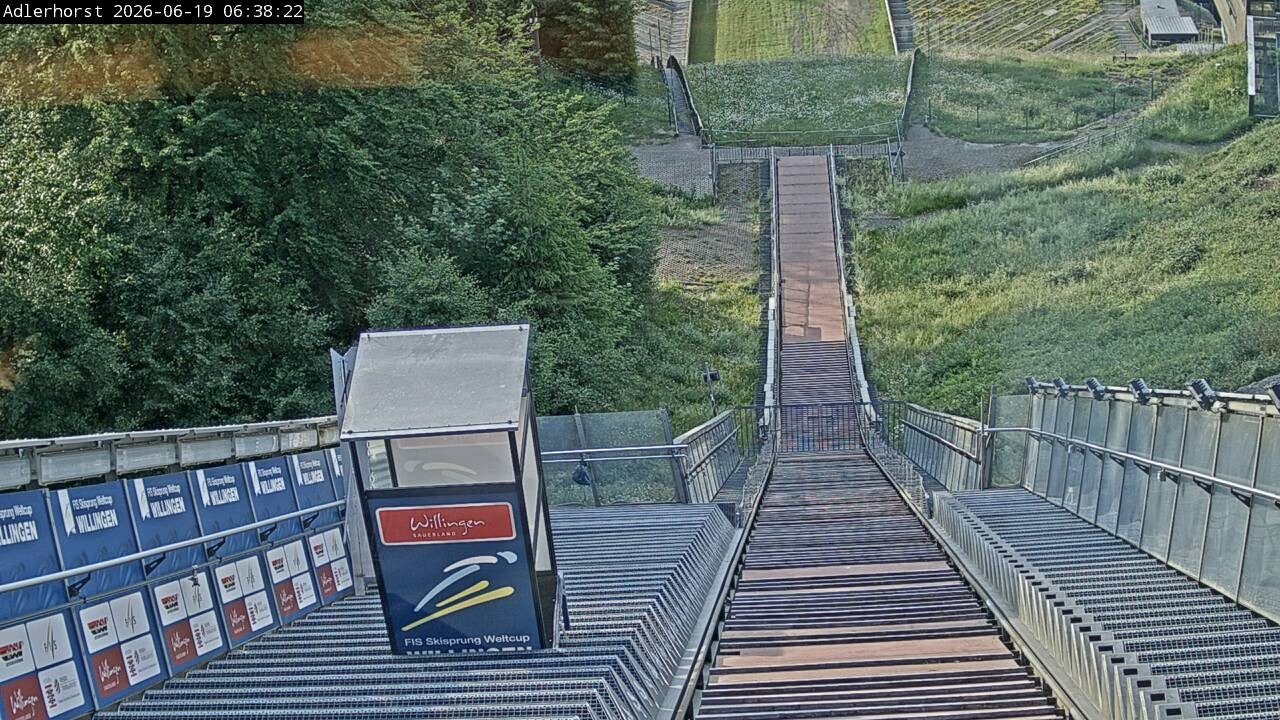 Archiv Foto Webcam Willingen: Skisprungschanze Adlerhorst