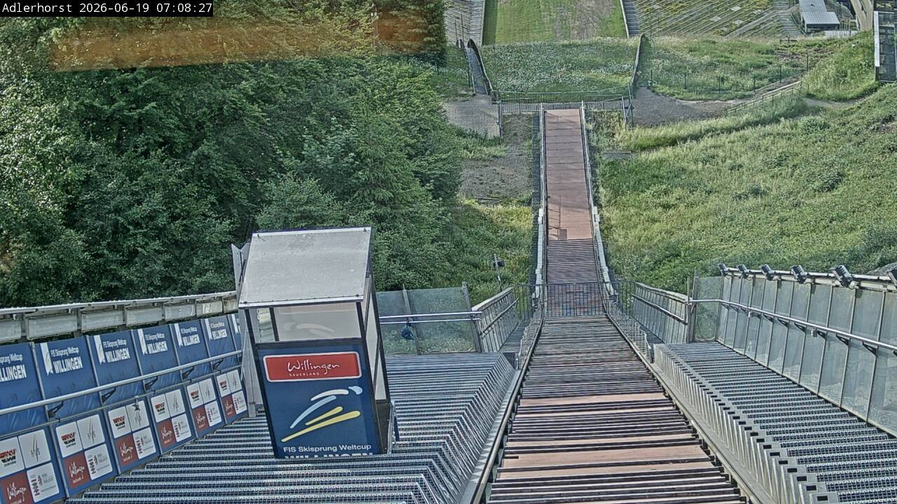 Archiv Foto Webcam Willingen: Skisprungschanze Adlerhorst