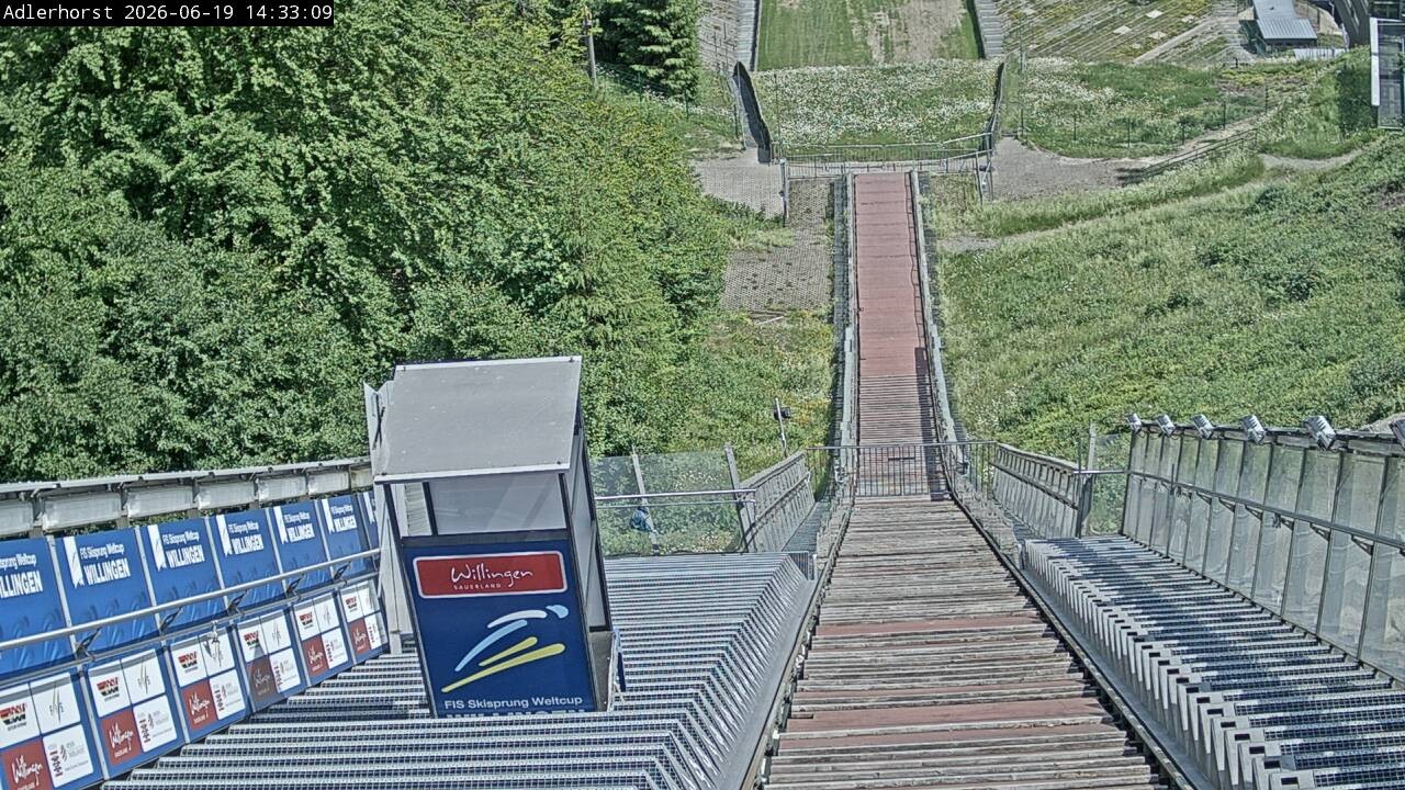 Archiv Foto Webcam Willingen: Skisprungschanze Adlerhorst