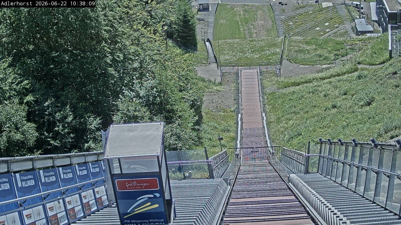Archiv Foto Webcam Willingen: Skisprungschanze Adlerhorst