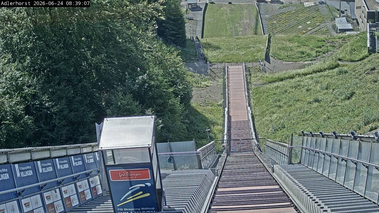 Archiv Foto Webcam Willingen: Skisprungschanze Adlerhorst