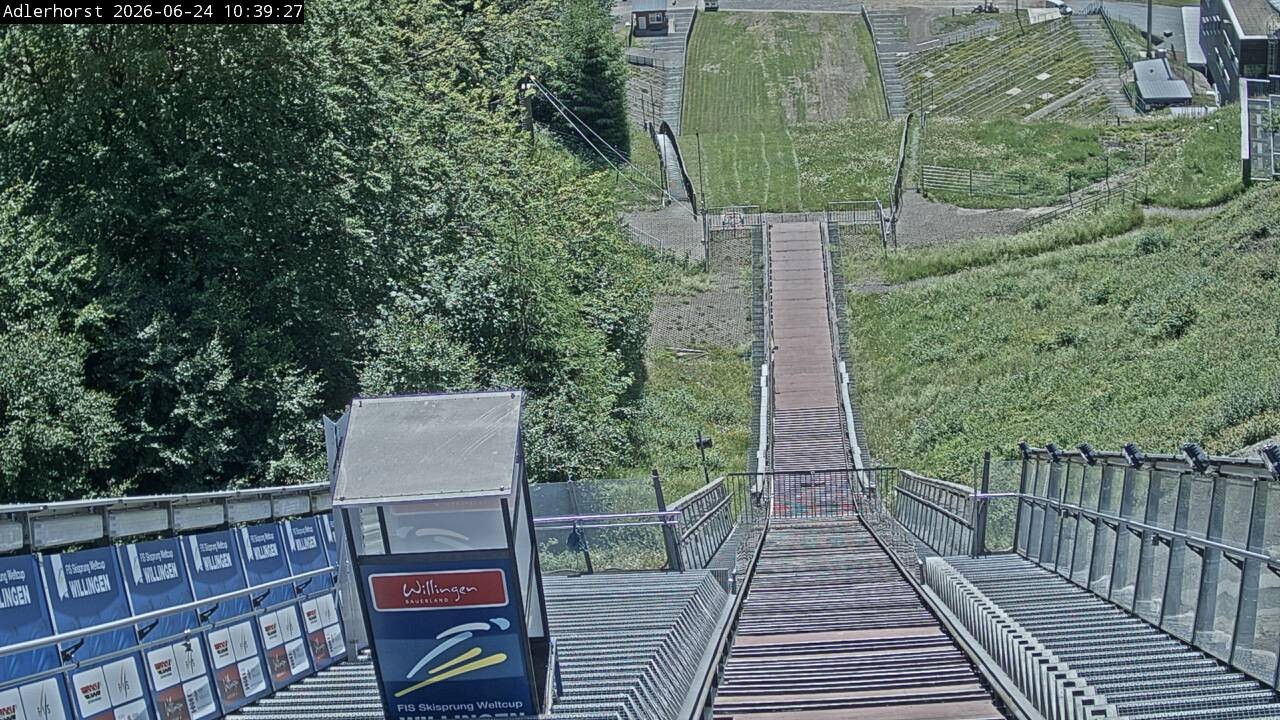 Archiv Foto Webcam Willingen: Skisprungschanze Adlerhorst
