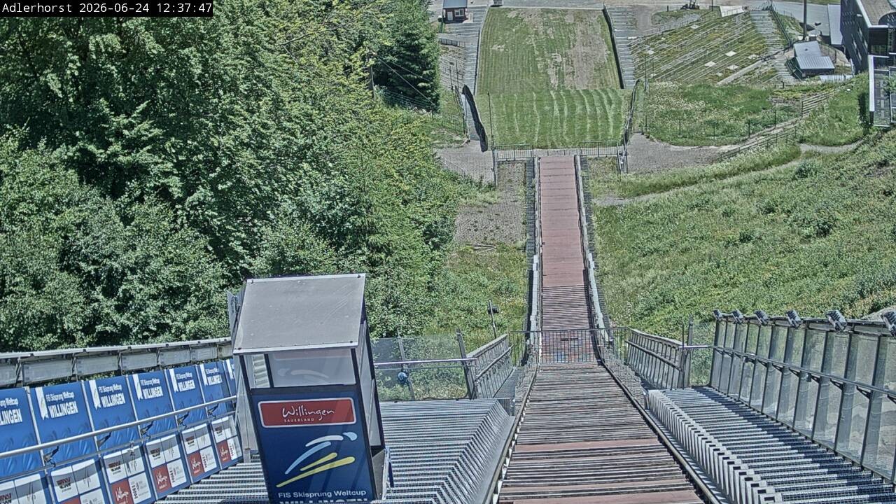 Archiv Foto Webcam Willingen: Skisprungschanze Adlerhorst