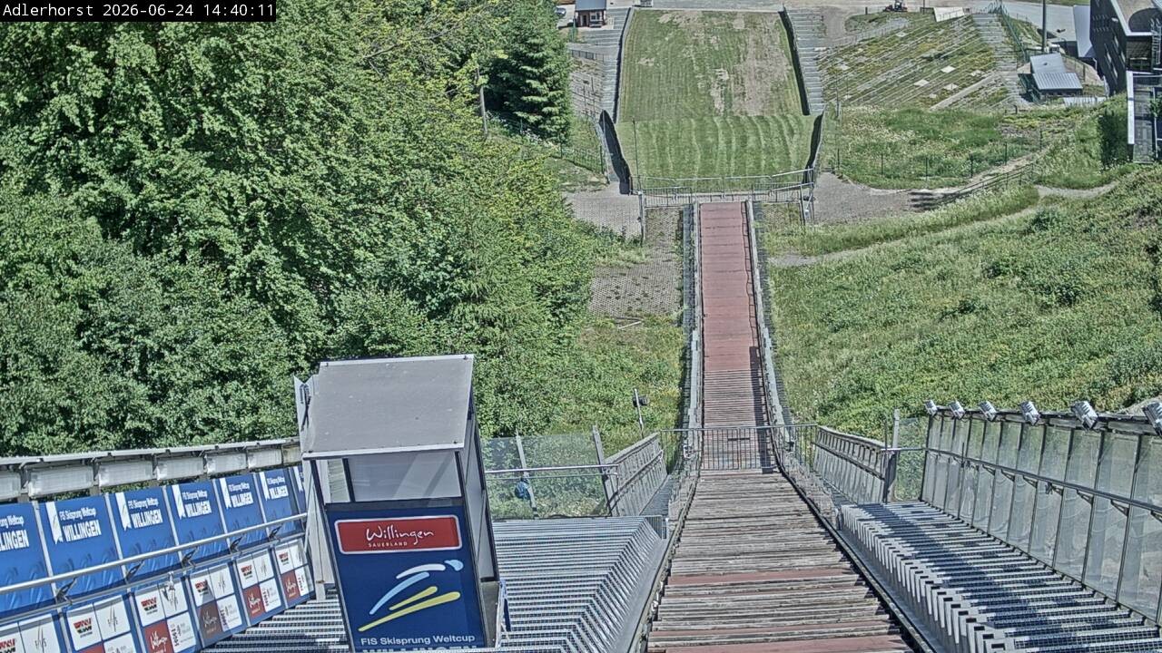 Archiv Foto Webcam Willingen: Skisprungschanze Adlerhorst