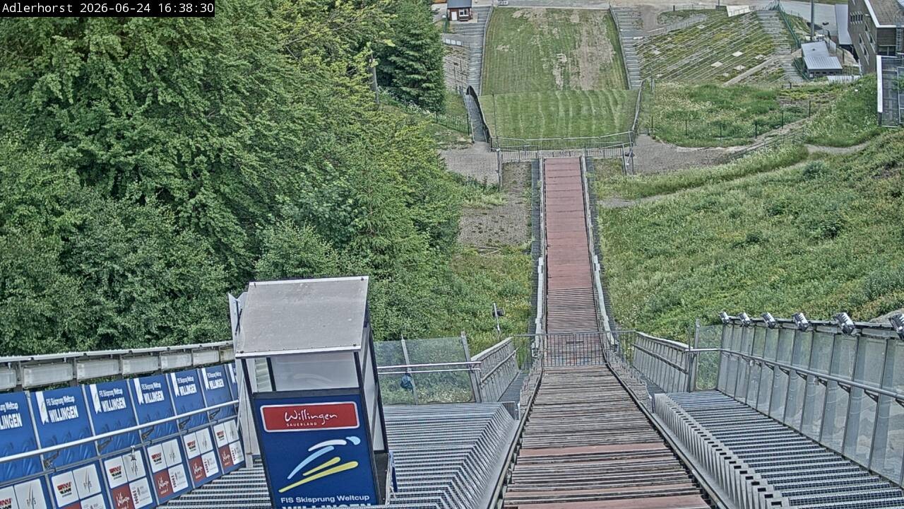 Archiv Foto Webcam Willingen: Skisprungschanze Adlerhorst
