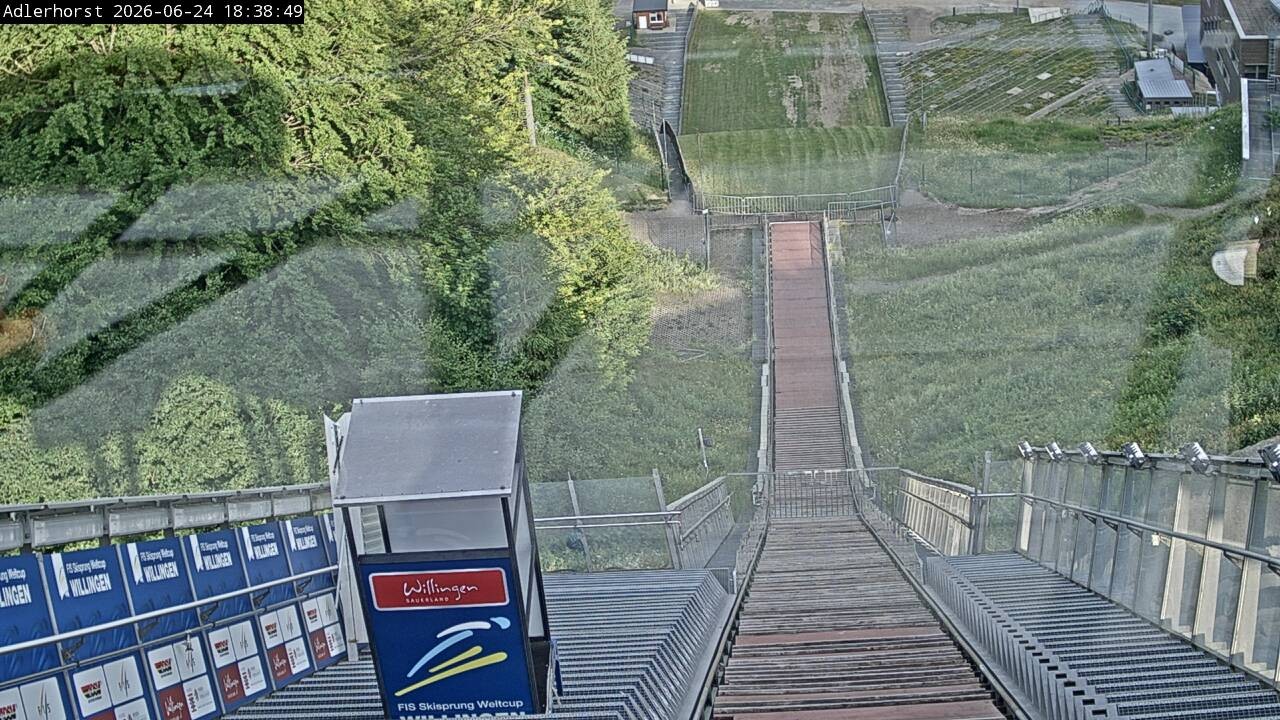 Archiv Foto Webcam Willingen: Skisprungschanze Adlerhorst