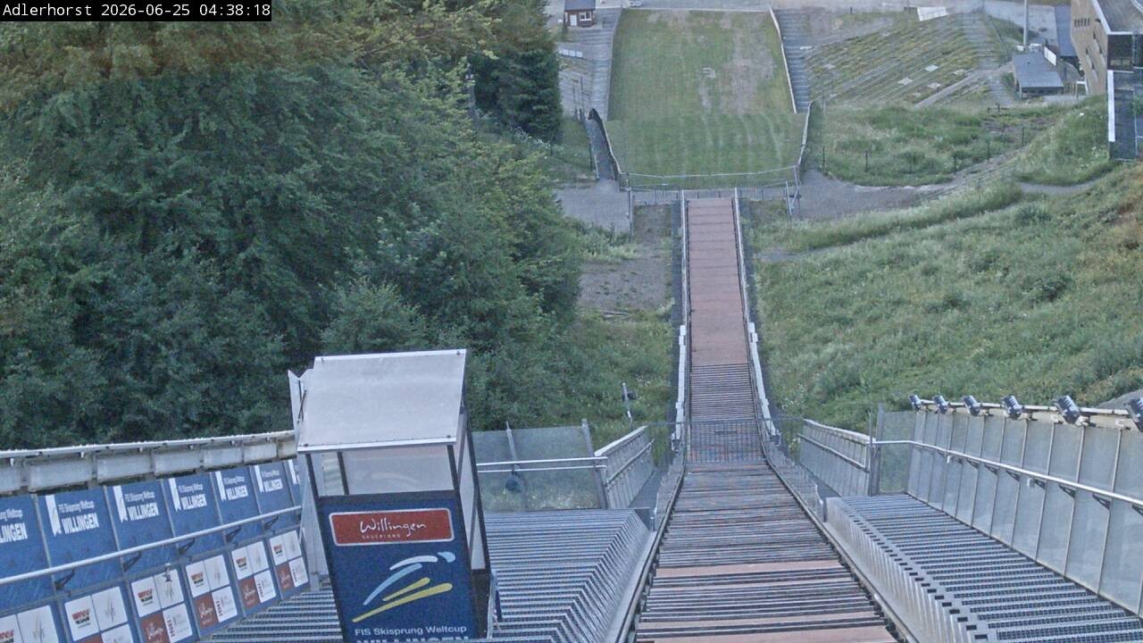 Archiv Foto Webcam Willingen: Skisprungschanze Adlerhorst