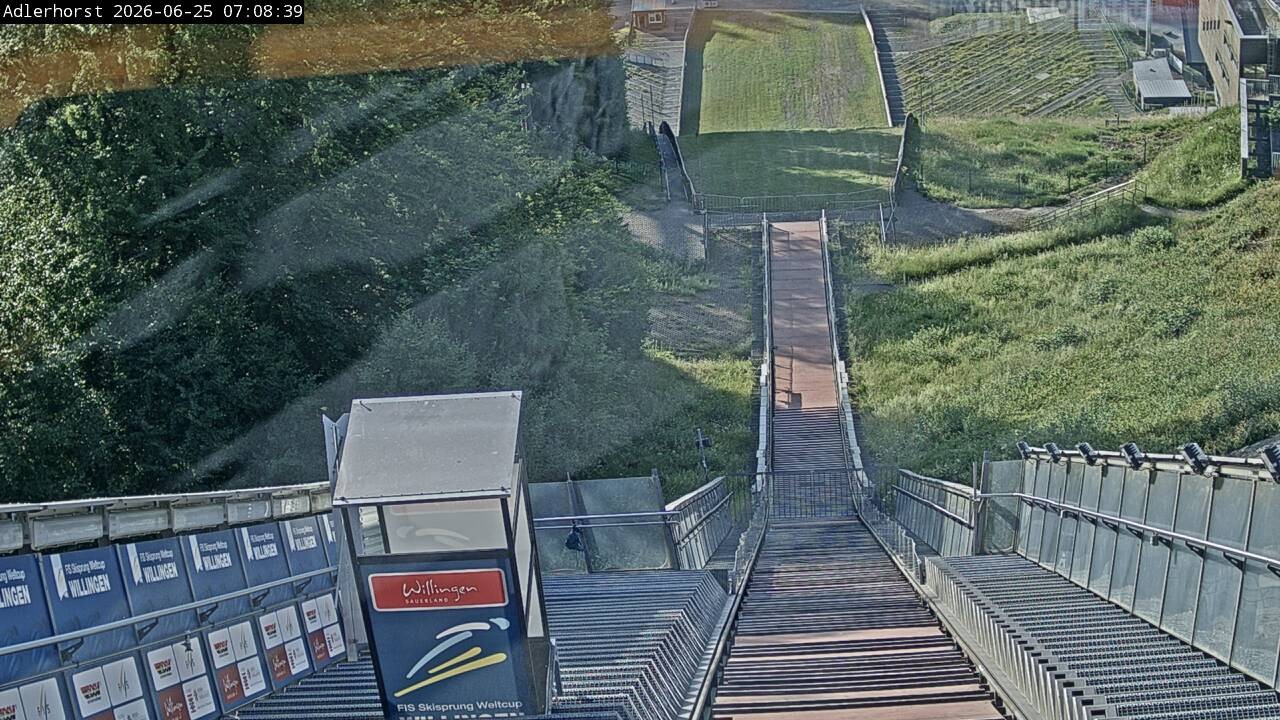 Archiv Foto Webcam Willingen: Skisprungschanze Adlerhorst