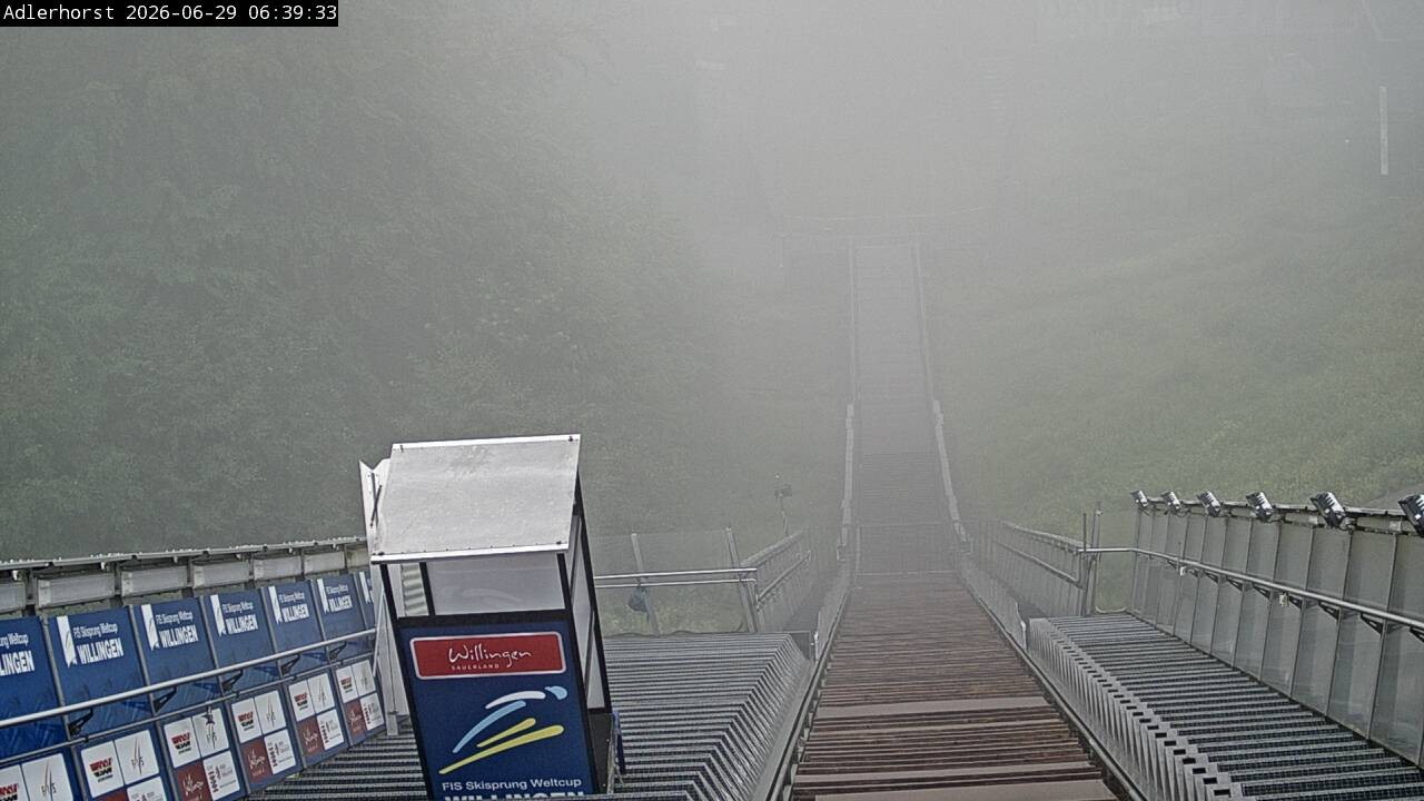 Archiv Foto Webcam Willingen: Skisprungschanze Adlerhorst