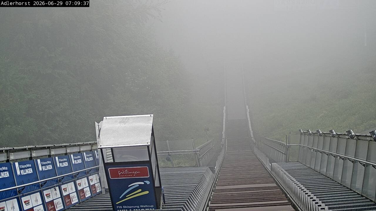 Archiv Foto Webcam Willingen: Skisprungschanze Adlerhorst