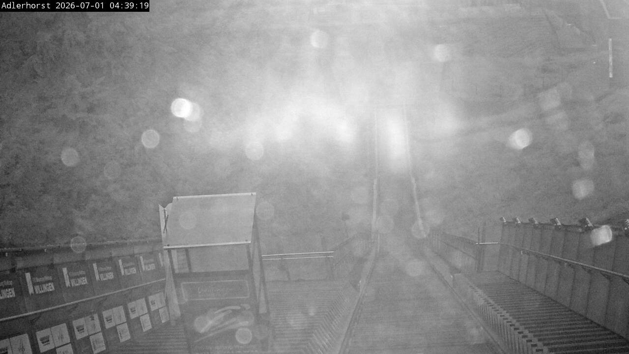 Archived image Webcam Willingen: View Ski Jumping Area
