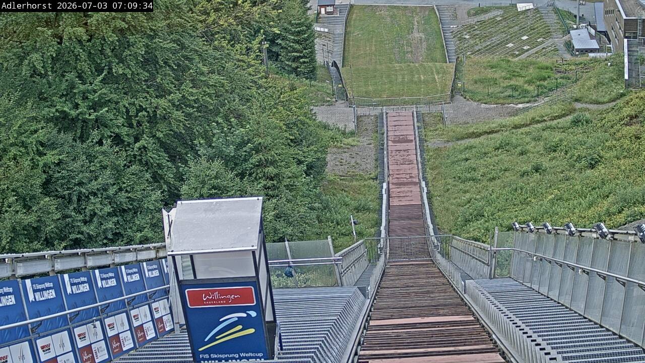 Archiv Foto Webcam Willingen: Skisprungschanze Adlerhorst