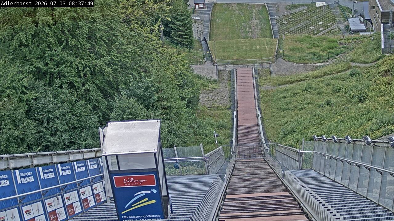 Archiv Foto Webcam Willingen: Skisprungschanze Adlerhorst