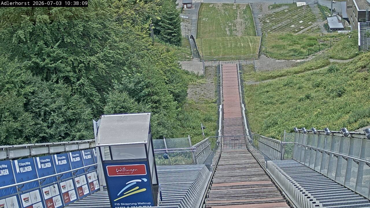 Archiv Foto Webcam Willingen: Skisprungschanze Adlerhorst