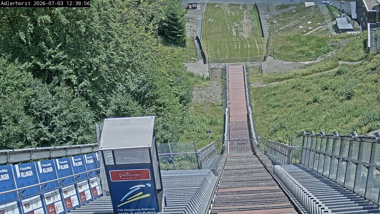 Archiv Foto Webcam Willingen: Skisprungschanze Adlerhorst