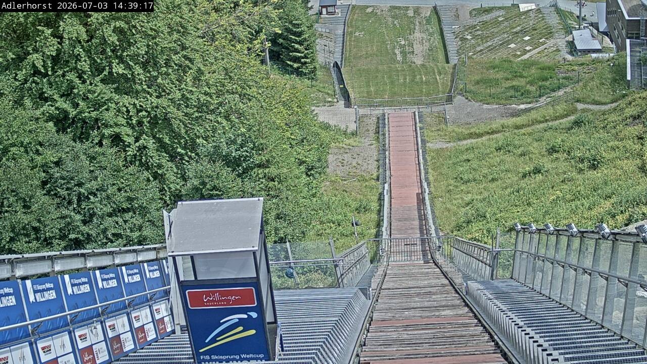 Archiv Foto Webcam Willingen: Skisprungschanze Adlerhorst