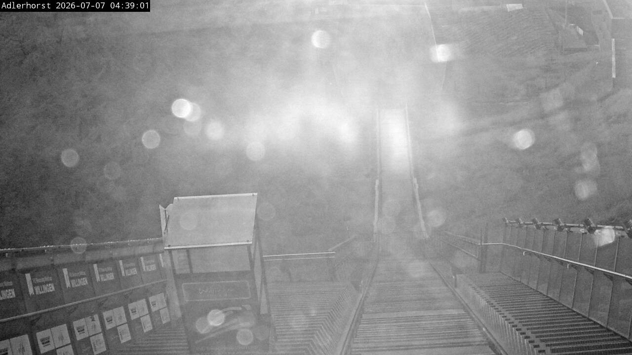 Archived image Webcam Willingen: View Ski Jumping Area