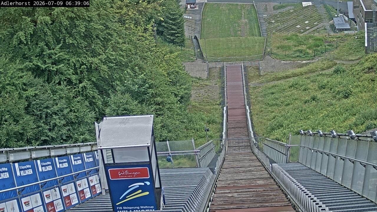 Archiv Foto Webcam Willingen: Skisprungschanze Adlerhorst