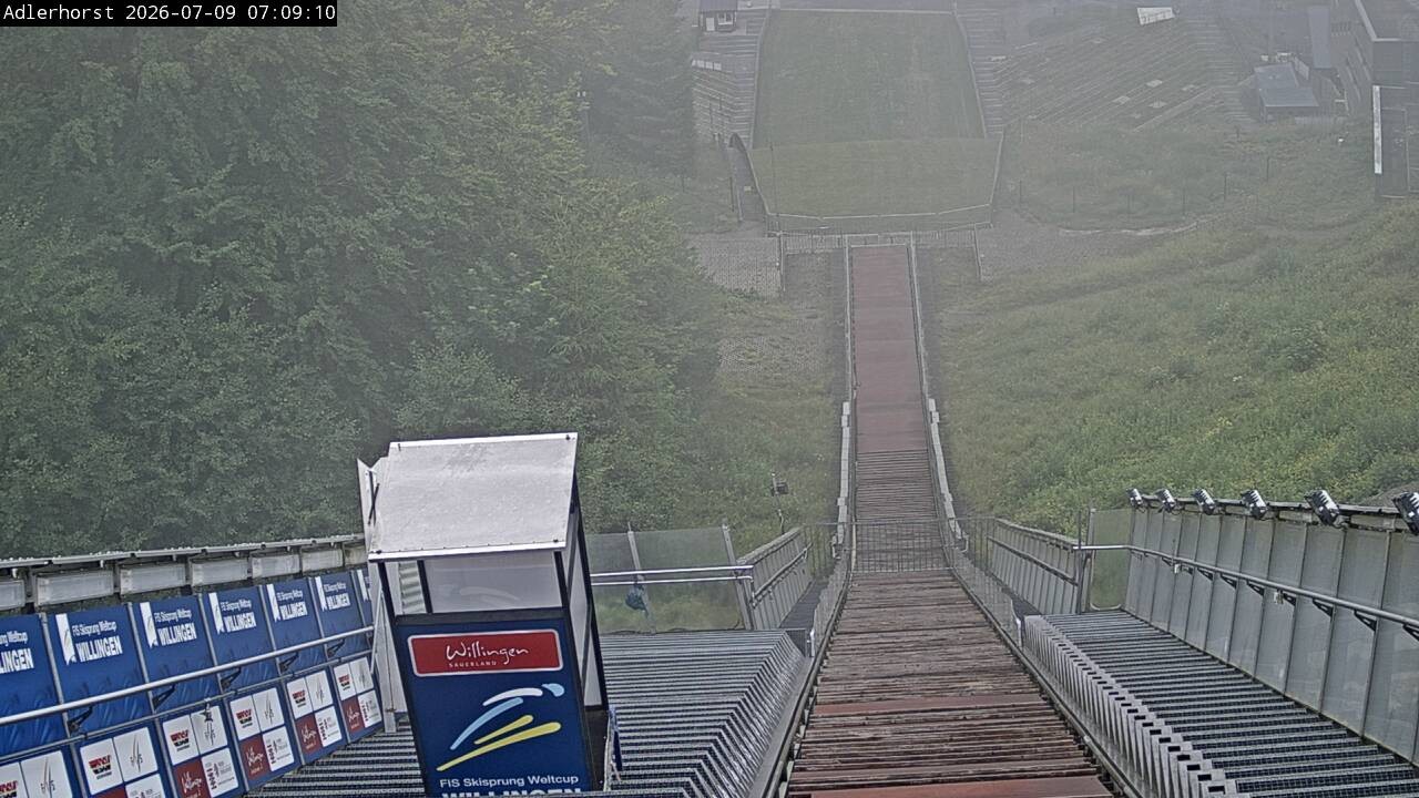 Archiv Foto Webcam Willingen: Skisprungschanze Adlerhorst