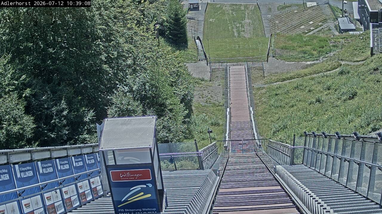 Archiv Foto Webcam Willingen: Skisprungschanze Adlerhorst