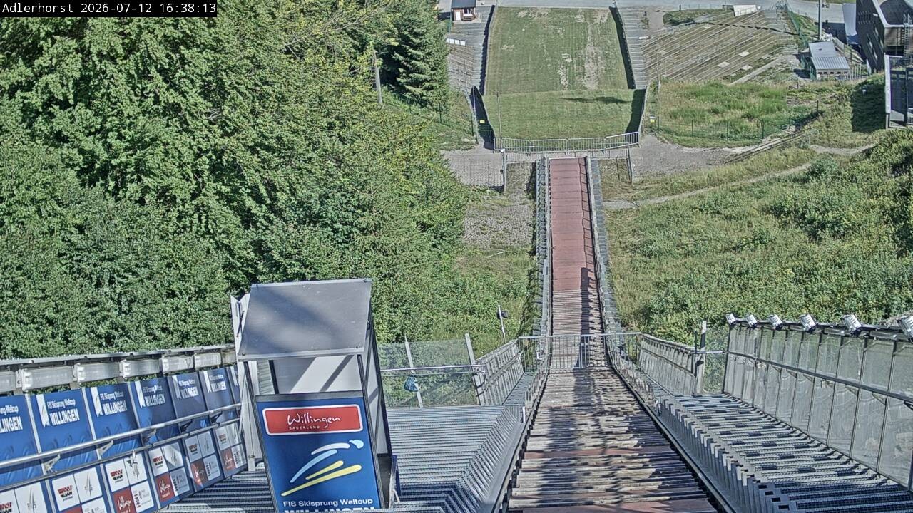 Archiv Foto Webcam Willingen: Skisprungschanze Adlerhorst