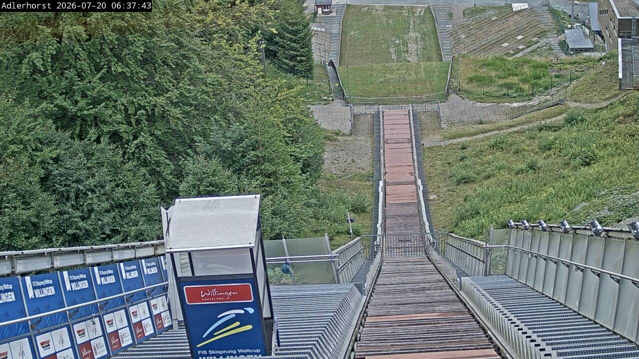Archiv Foto Webcam Willingen: Skisprungschanze Adlerhorst