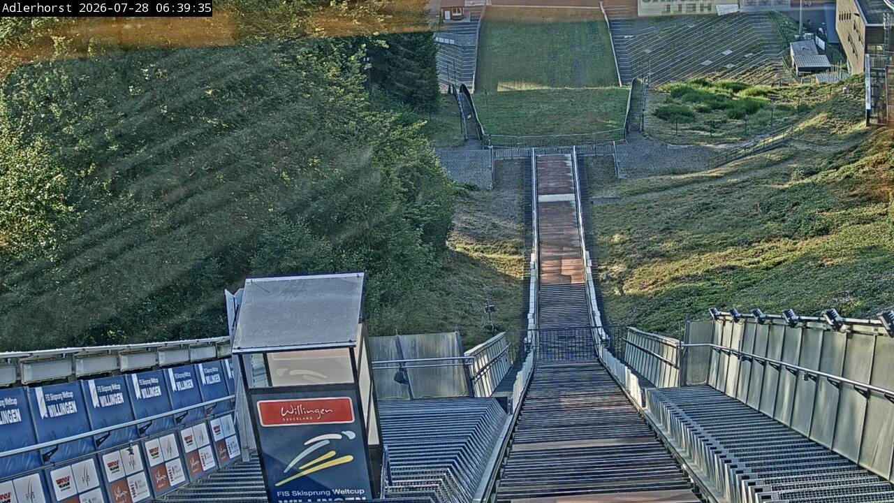 Archiv Foto Webcam Willingen: Skisprungschanze Adlerhorst