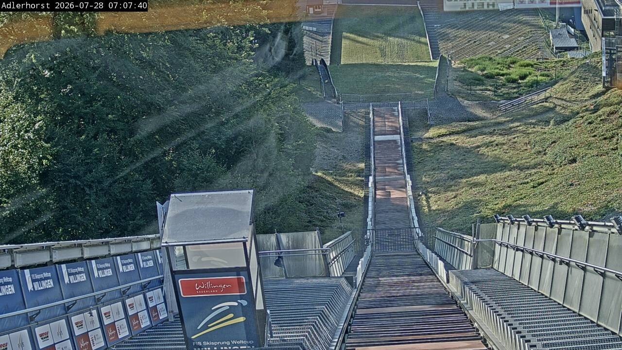 Archiv Foto Webcam Willingen: Skisprungschanze Adlerhorst