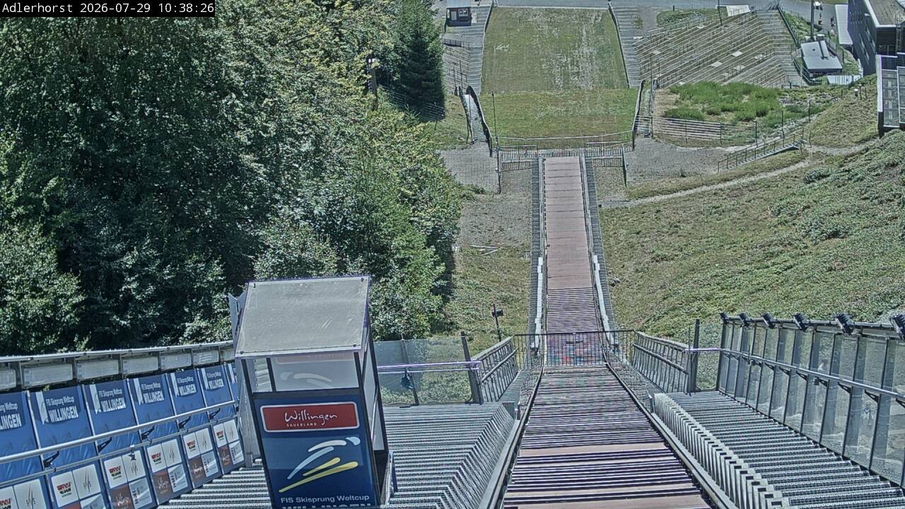 Archiv Foto Webcam Willingen: Skisprungschanze Adlerhorst