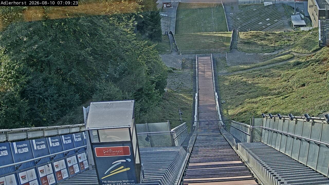 Archiv Foto Webcam Willingen: Skisprungschanze Adlerhorst