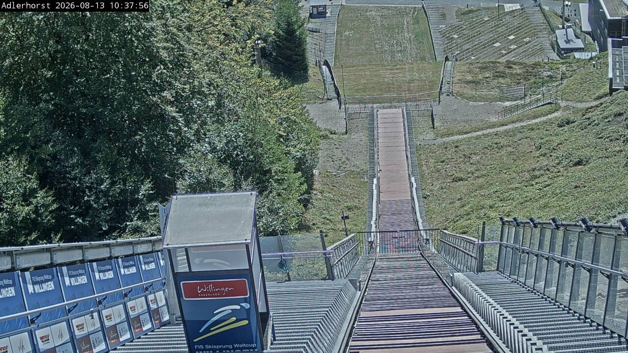 Archiv Foto Webcam Willingen: Skisprungschanze Adlerhorst