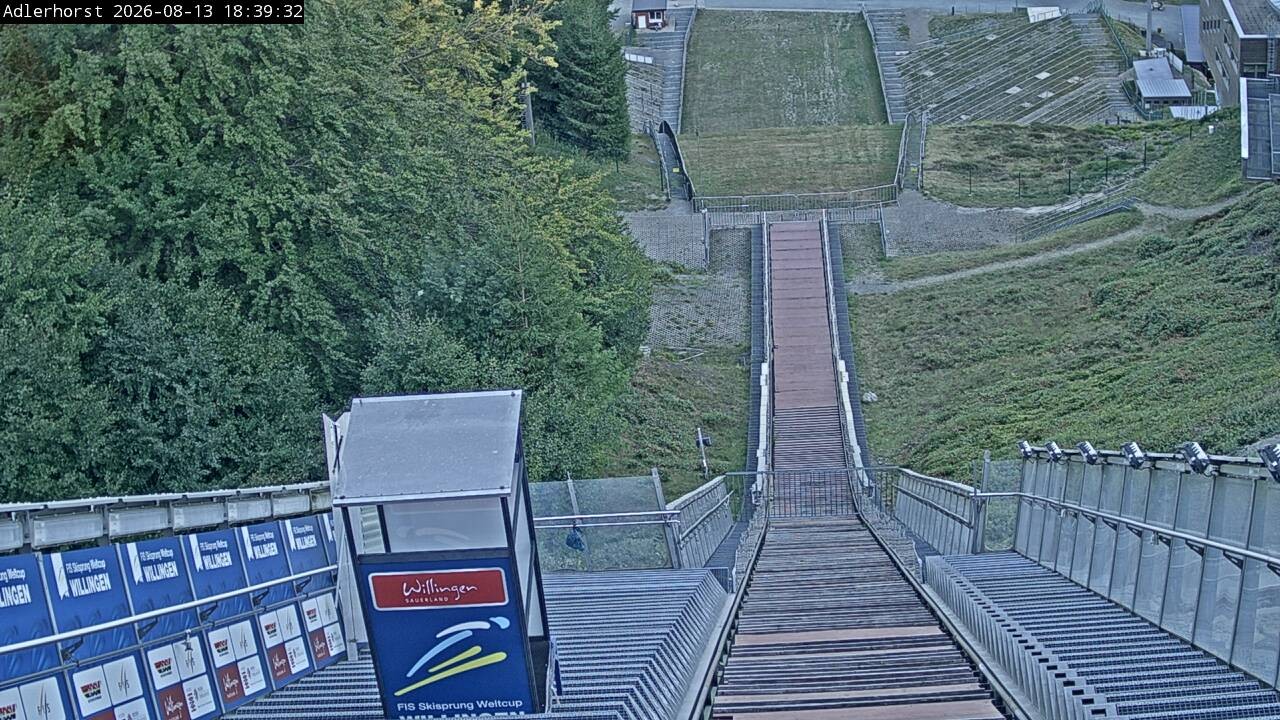 Archiv Foto Webcam Willingen: Skisprungschanze Adlerhorst
