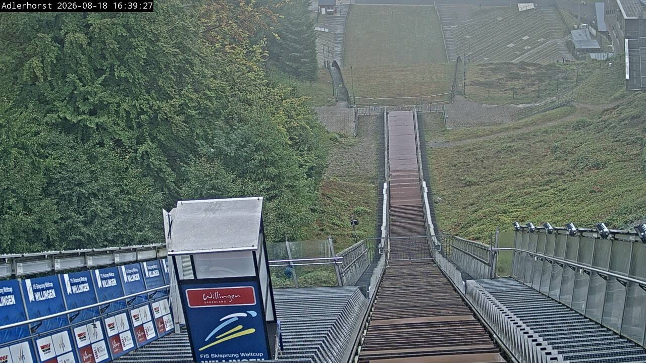 Archiv Foto Webcam Willingen: Skisprungschanze Adlerhorst