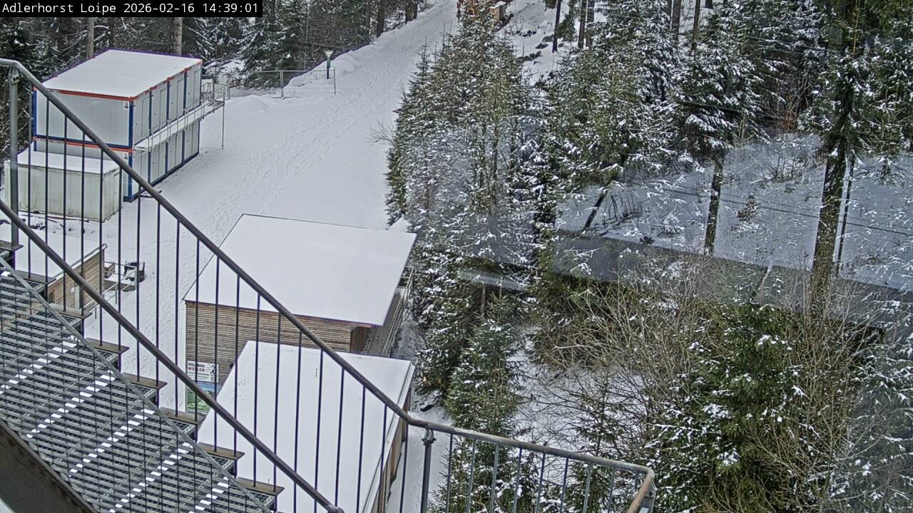 Archiv Foto Webcam Willingen: Adlerhorst Loipe
