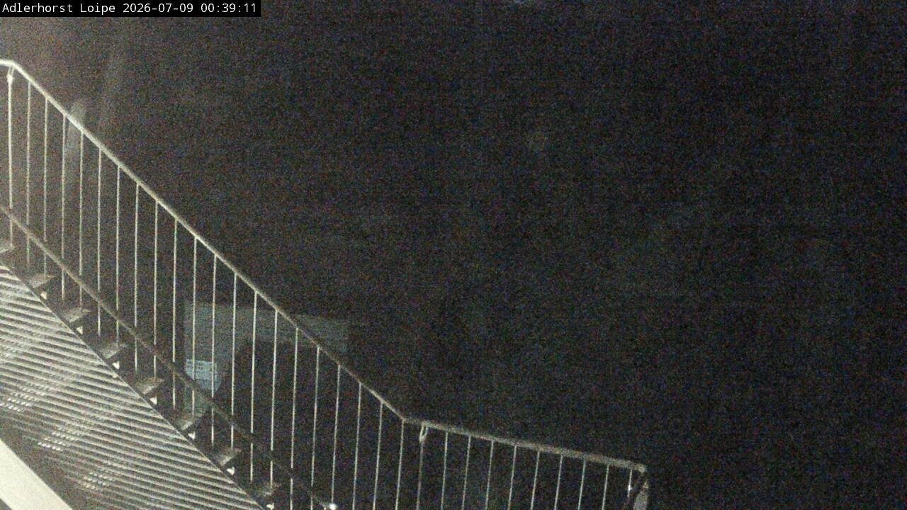 Archived image Webcam Willingen: Trail at Ski Jumping Area