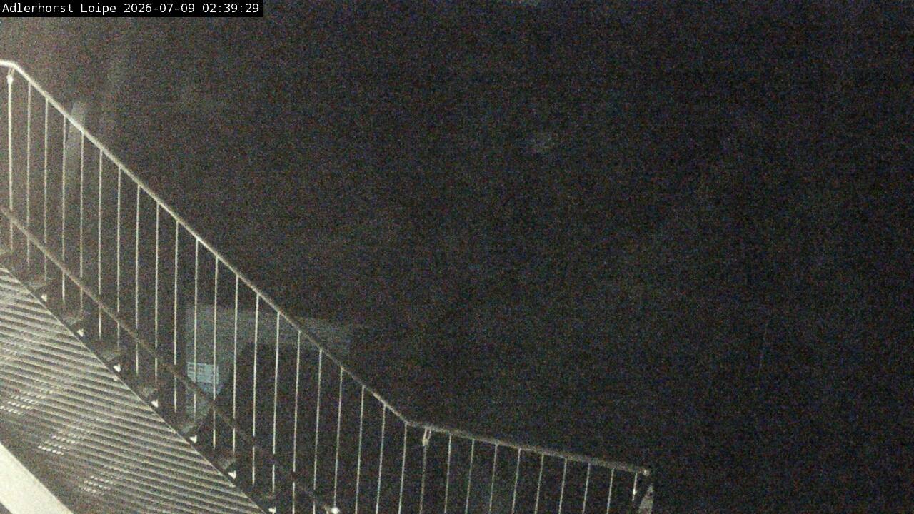 Archived image Webcam Willingen: Trail at Ski Jumping Area