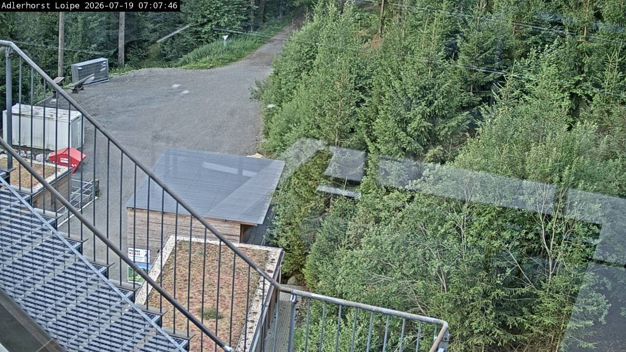 Archiv Foto Webcam Willingen: Adlerhorst Loipe