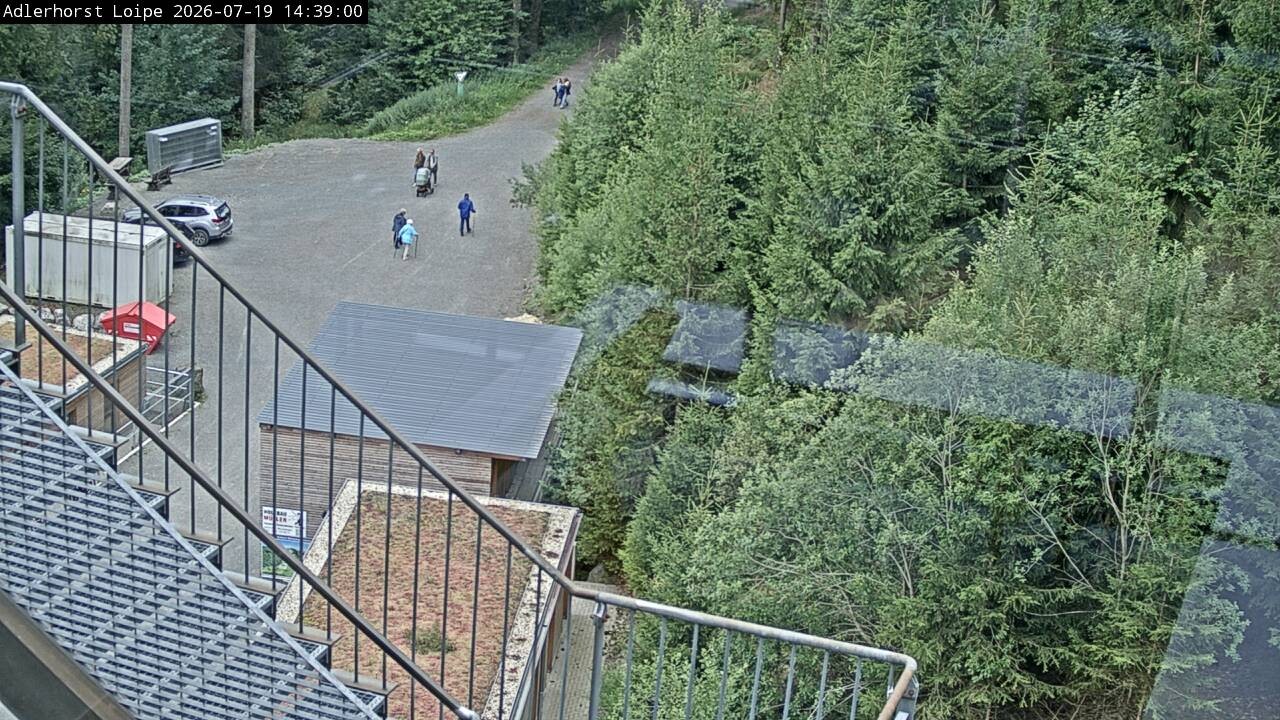 Archiv Foto Webcam Willingen: Adlerhorst Loipe