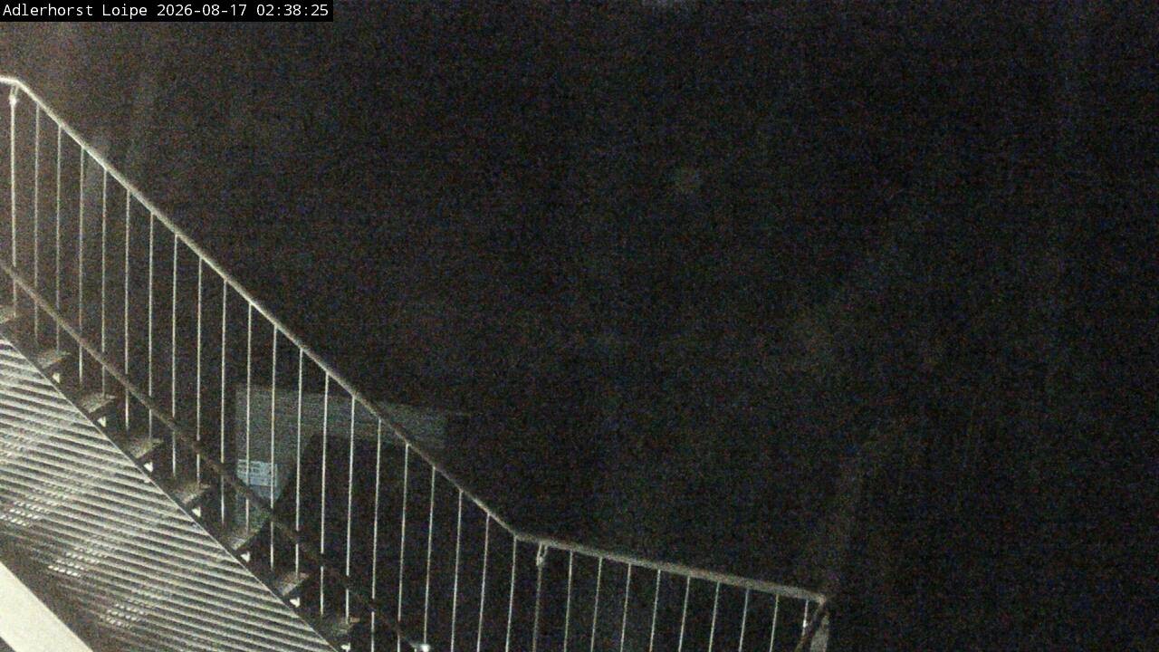 Archived image Webcam Willingen: Trail at Ski Jumping Area
