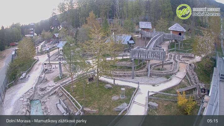 Archiv Foto Webcam Dolni Morava: Hängebrücke Sky Bridge