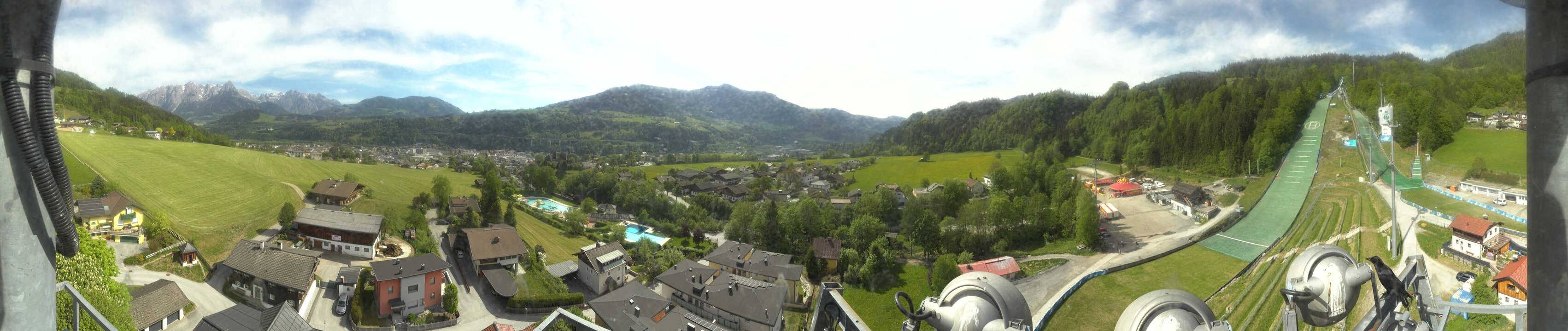 Archiv Foto Webcam Bischofshofen - Paul-Außerleitner-Schanze