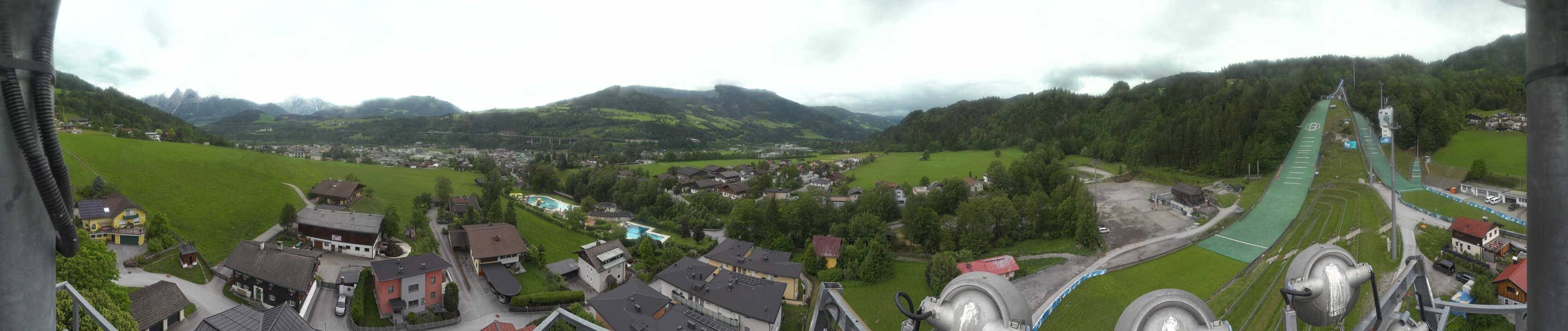 Archiv Foto Webcam Bischofshofen - Paul-Außerleitner-Schanze