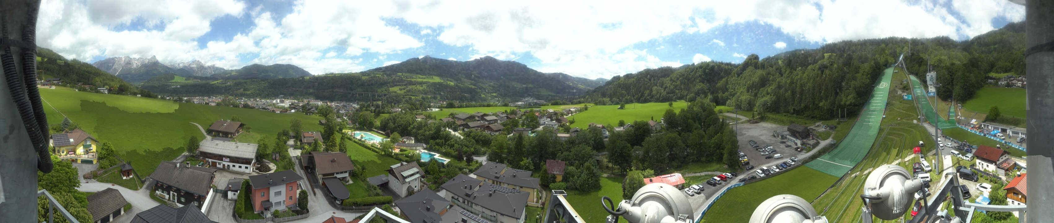 Archiv Foto Webcam Bischofshofen - Paul-Außerleitner-Schanze