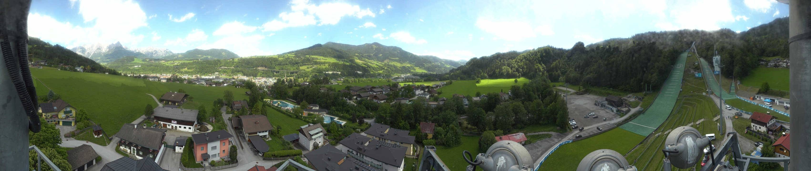 Archiv Foto Webcam Bischofshofen - Paul-Außerleitner-Schanze