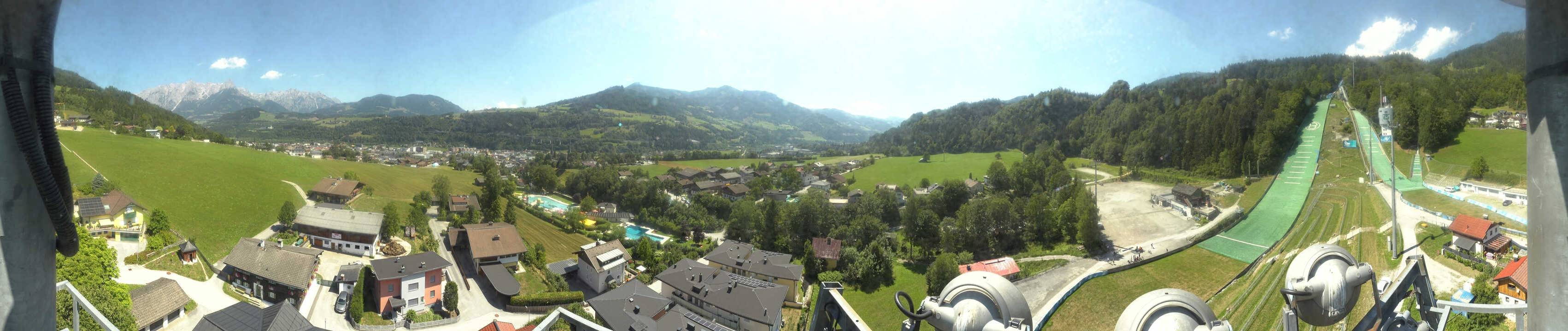 Archiv Foto Webcam Bischofshofen - Paul-Außerleitner-Schanze