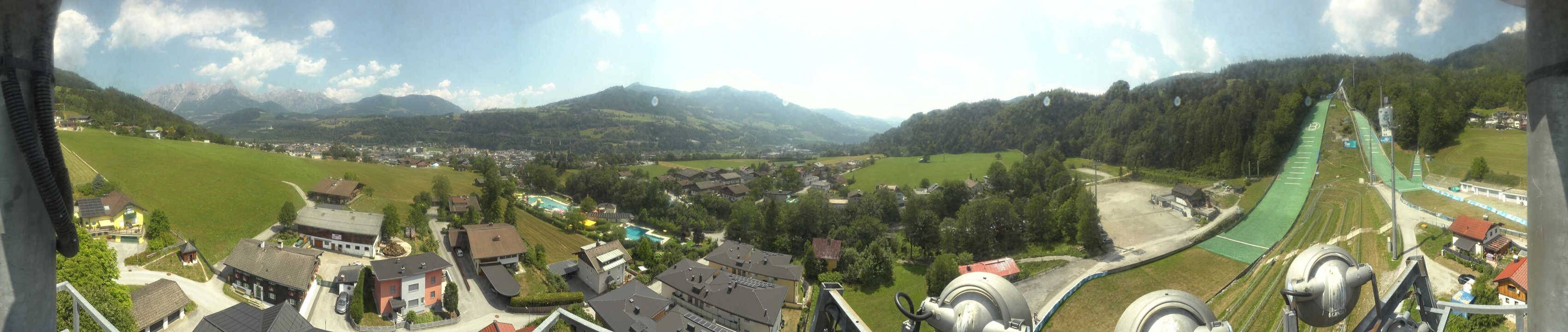 Archiv Foto Webcam Bischofshofen - Paul-Außerleitner-Schanze