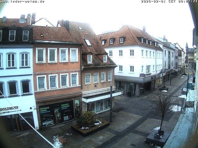 Archiv Foto Webcam Schweinfurt - Fußgängerzone