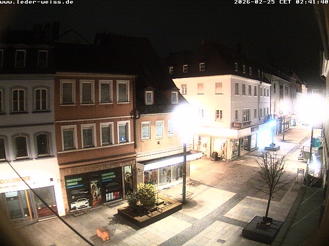 Archiv Foto Webcam Schweinfurt - Fußgängerzone