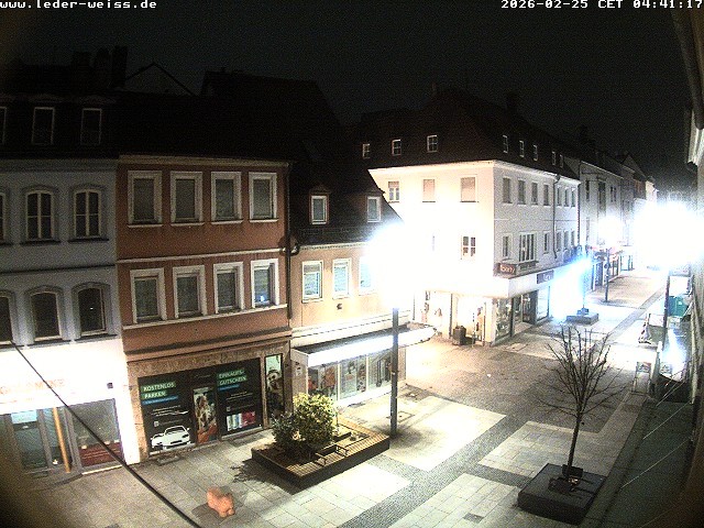 Archiv Foto Webcam Schweinfurt - Fußgängerzone